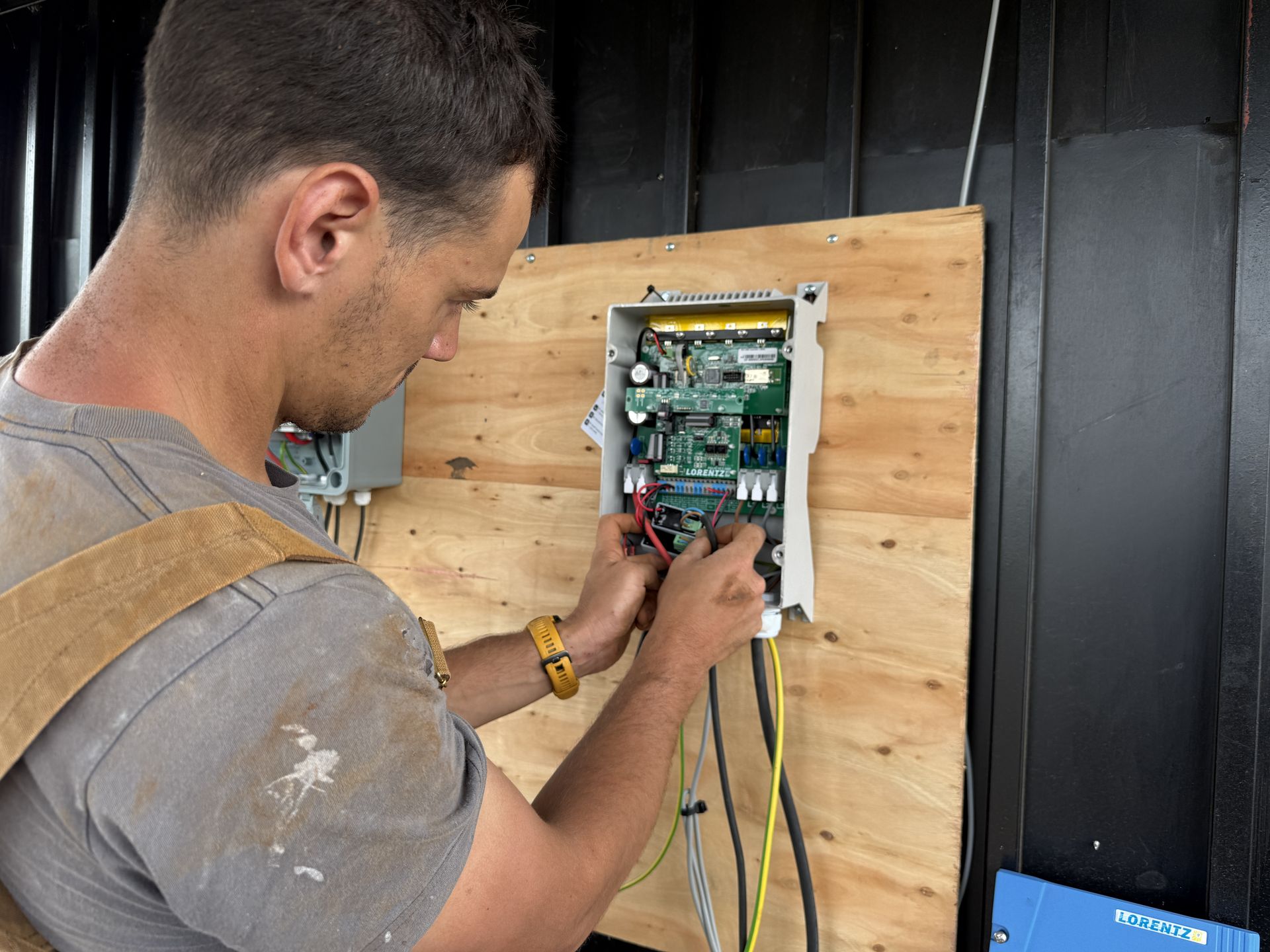 Configuration d'un boîtier DropControl Padula